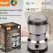 RAF Mini Electric Grinder 4 Blades Stainless Steel 100% Original High