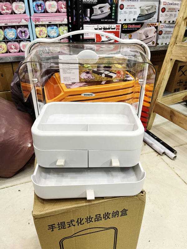 The 3-Drawer Modern Cosmetic and Makeup Organizer is the ultimate solution for keeping your beauty essentials organized and easily accessible.